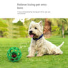 Dog toy hollow ball bite-resistant elastic rubber ball bell pet toy; Jingle Bell Toy Ball -5 of 5