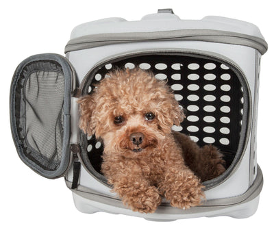 Circular Shelled Perforate Lightweight Collapsible Military Grade Transporter Pet Carrier -1 of 3