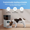 Automatic Cat Feeders with App. 6L Capacity Automatic Cat Food Dispenser with Programmable Timer, Voice Recorder. WIFI Cat Feeder Automatic. Automatic Pet Feeder for Dry Food - 3 of 7