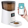 Automatic Cat Feeders with App. 6L Capacity Automatic Cat Food Dispenser with Programmable Timer, Voice Recorder. WIFI Cat Feeder Automatic. Automatic Pet Feeder for Dry Food - 1 of 7