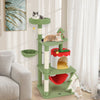 Cute Christmas Cat Tree with Sisal Scratching Posts and Gift Box Shaped Condo - 7 of 11