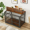 furniture dog crate open top