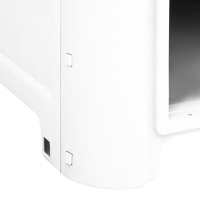 Dog House Gray 23.2"x29.5"x26" Polypropylene Corner