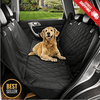 Pet Dog Car Seat Cover Rear Back Travel Waterproof Bench Protector Luxury -Black XH - 1 of 11