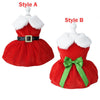 Christmas Dog Dresses For Small Dog Clothes  - SM to XL