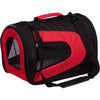 Airline Approved Folding Zippered Sporty Mesh Pet Carrier - Red - 3 of 7