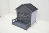 Large dog house, 44.2" long x 44.6" wide x 44.6" Gray