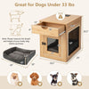 Furniture Style Dog Kennel with Drawer and Removable Dog Bed - 9 of 10