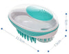  Shampoo Dispensing Massage and Bathing Brush dimensions of dog brush
