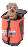 Touchdog Ultimate-Travel Airline Approved Backpack Carrying Water Resistant Pet Carrier - Orange - 1 of 6