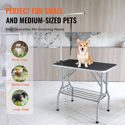 VEVOR Pet Grooming Table Arm with Clamp, 36''x24'' Dog Grooming Station,Bearing 330lbs - 6 of 7