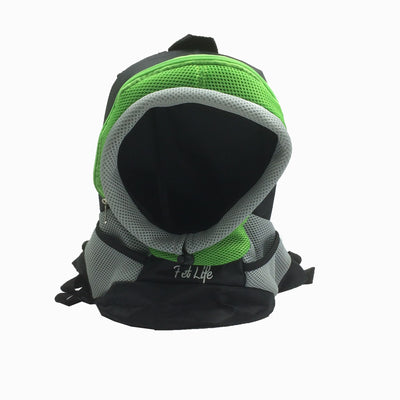 On-The-Go Supreme Travel Bark-Pack Backpack Pet Carrier - Green and Black - 5 of 7