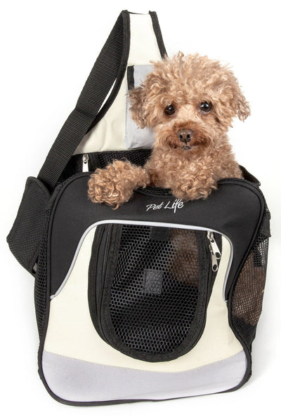 Single Strap Over-The-Shoulder Navigation Hands Free Backpack and Front pack Pet Carrier - 2 of 5