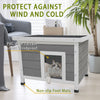 Dogs and Other Small Animals, Asphalt Roof wind protection house