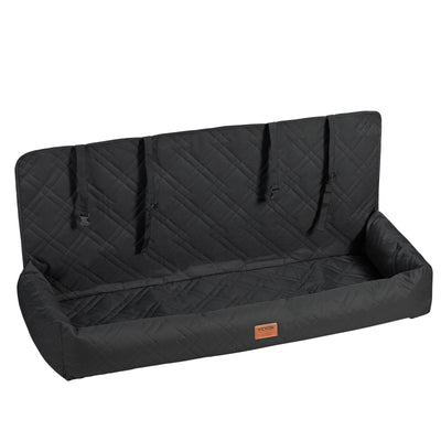 VEVOR Dog Booster Car Seat Pet Car Seat for Medium Large Dog up to 100 lbs. Black