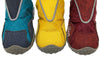 Premium Grip High-Ankle Outdoor Dog Boots detail in 3 colors