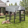 Heavy Duty Dog House, Dog Pen with Roof, outdoors