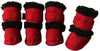 Shearling "Duggz" Pet Shoes - Red - XS to L