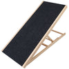 Foldable Wooden Dog Ramp for High Beds Non Slip Heights Adjustable Pet Cat Ramp for Couch Car SUV - 10 of 11