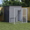 Dog House with Run Anthracite 65"x98.8"x71.3 main view