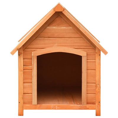 Dog House Solid Pine & Fir Wood Front view