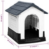 Dog House Gray 22.4"x26.8"x26"  dimensions