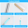 3Pcs Pet Hair Removal Kit Multi-Fabric Dog Cat Hair Scraper Lint Shaver Rake Adjustable Telescopic Rod For Carpet Rug Clothes Couch - 5 of 12