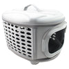 Circular Shelled Perforate Lightweight Collapsible Military Grade Transporter Pet Carrier -2 of 3