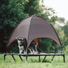 Elevated Pet Dog Bed Tent with Canopy, Pet Puppy Bed Outdoor Tent House, Breathable Portable Dog Cushion with Sun Canopy Double-Layer Camp Tent - 3 of 6