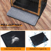 Dog Crate Furniture with Cushion, pull out tray