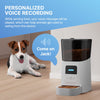 Automatic Cat Feeders with App. 6L Capacity Automatic Cat Food Dispenser with Programmable Timer, Voice Recorder. WIFI Cat Feeder Automatic. Automatic Pet Feeder for Dry Food - 4 of 7