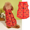 Cartoon Cardigan Waistcoat with Zipper Tractive Hole for Dogs - XS to XL