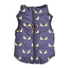 Cartoon Cardigan Waistcoat with Zipper Tractive Hole for Dogs - XS to XL