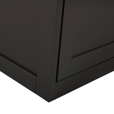 furniture dog crate corner view