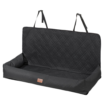 VEVOR Dog Booster Car Seat Pet Car Seat for Medium Large Dog up to 100 lbs. Black