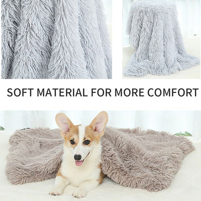 Dog Bed And Extra Matching Cover Sheet Dog Crate Pad Ultra Soft Dog Bed Mat Washable Pet Kennel Bed With Non-Slip Bottom Fluffy Plush Sleeping Mat For Large Medium Small Dogs - Sm to 2XL- 14 of 18
