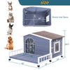 Large Wooden Dog House Indoor Outdoor dimensions