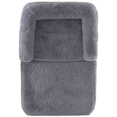 VEVOR Human Dog Bed 72 x48x10in Large Human Size Dog Bed Washable PV Velvet Grey - 7 of 7