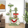 Cute Christmas Cat Tree with Sisal Scratching Posts and Gift Box Shaped Condo - 2 of 11