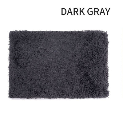 Dog Bed And Extra Matching Cover Sheet Dog Crate Pad Ultra Soft Dog Bed Mat Washable Pet Kennel Bed With Non-Slip Bottom Fluffy Plush Sleeping Mat For Large Medium Small Dogs - Sm to 2XL- 6 of 18