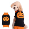 Pet Dog Halloween Costume Pumpkin Skull Death Pattern Pet Knit Sweater - XXS to XXL - 14 of 14