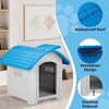 28 inch Raised Plastic Dog House sun protection