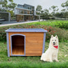 Dog House Outdoor & Indoor Wooden Dog Kennel for Winter  main view