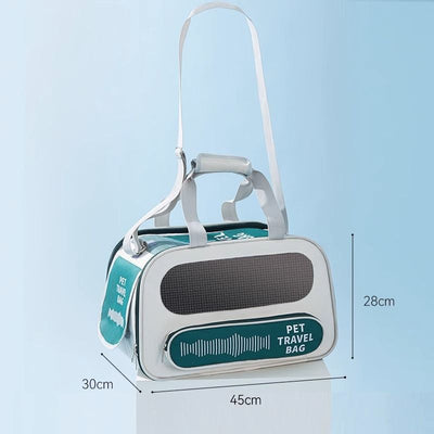 Pet Carrier Bag Soft Sided Collapsible Portable PET Travel Carrier Bag- 9 of 10