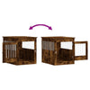 furniture dog crate reverse image