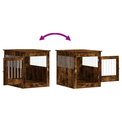 furniture dog crate reverse image