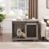 furniture dog crate front door open