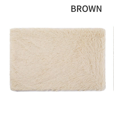 Dog Bed And Extra Matching Cover Sheet Dog Crate Pad Ultra Soft Dog Bed Mat Washable Pet Kennel Bed With Non-Slip Bottom Fluffy Plush Sleeping Mat For Large Medium Small Dogs - Sm to 2XL- 3 of 18