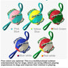 Dog Soccer Ball Interactive Pet Toys Foldable Ball Molar Toy Outdoor Training Ball for Puppy Dog Chew Dog Accessories - 3 of 9