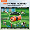 VEVOR Dog Agility Training Equipment 5 PCS Set Upgrade w/ Hurdles Extended Tunnel - 2 of 11